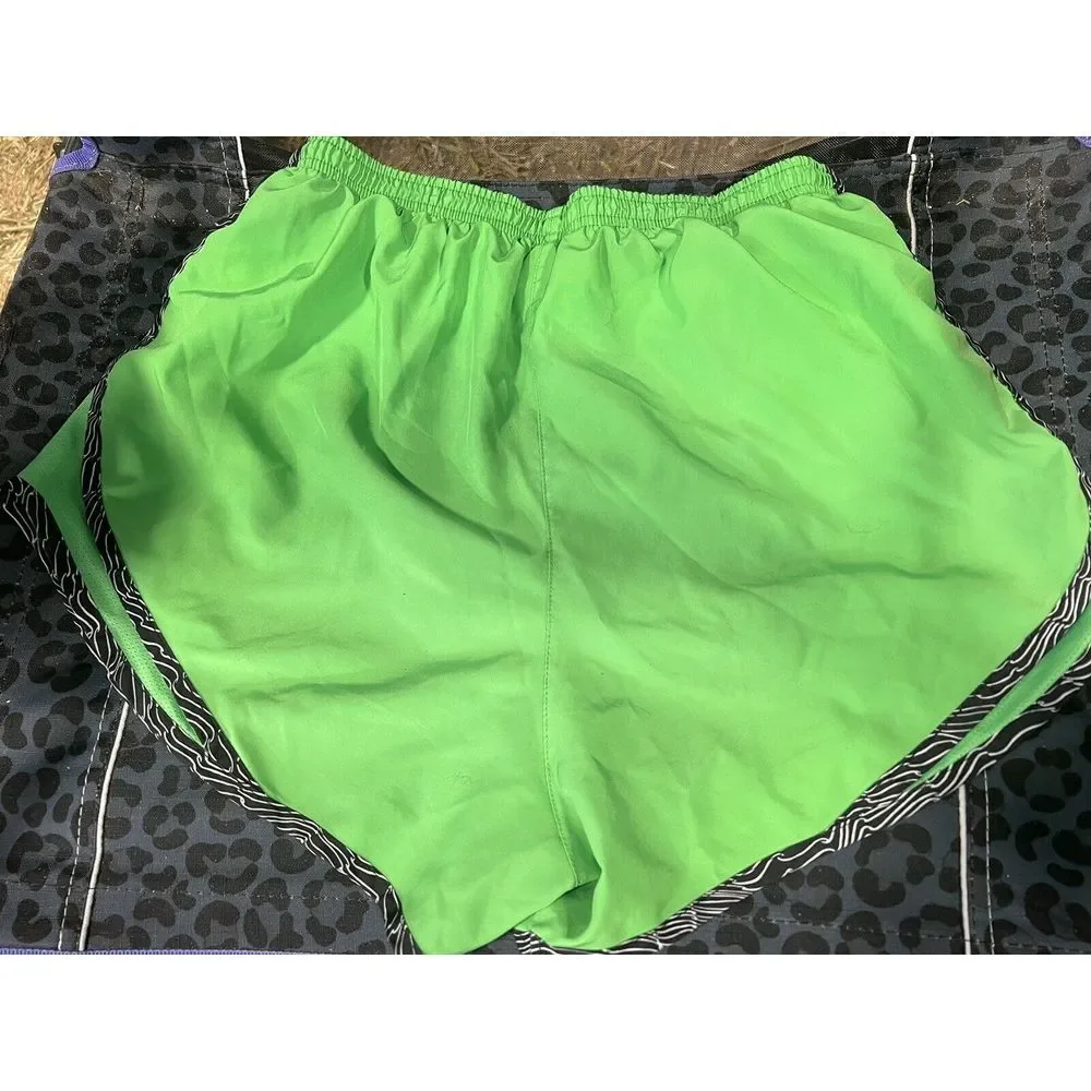 Nike‎ Dri-FIT Medium Tempo Women's Running Shorts 624278-315 Action Green/Blk
